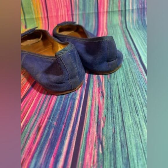 PRADA Green and Blue Suede Flats SIZE US 8 EU 38 - Picture 4 of 6